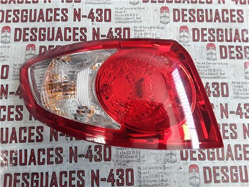 Luce posteriore sinistra