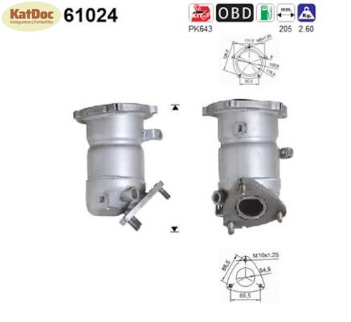 Catalizzatore per hyundai - per,